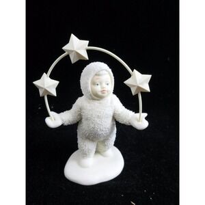 Dept 56 Snowbabies Winter Tales‎ Look What I Can Do #68195 Bisque Figurine